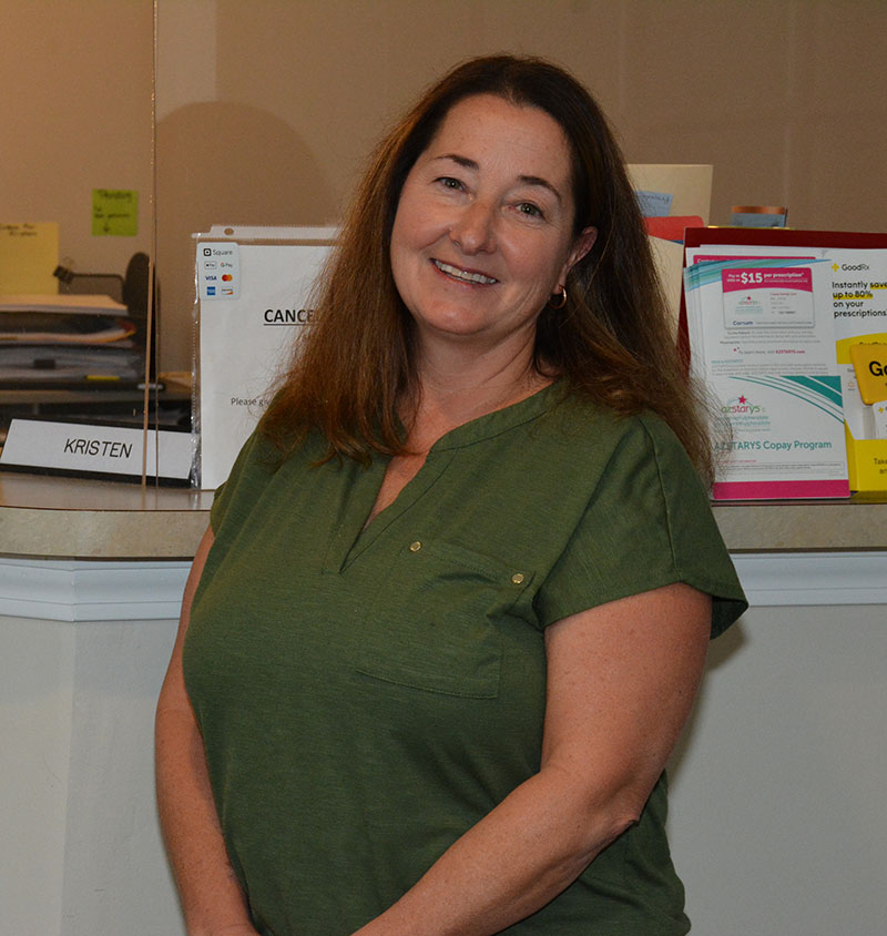 Kristen Foley McCarthy, Office manager